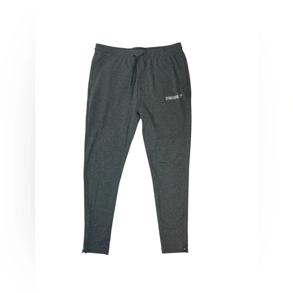 Gymshark Men’s Joggers Gray Tapered Athletic Sweatpants‎ Size L Gym Training